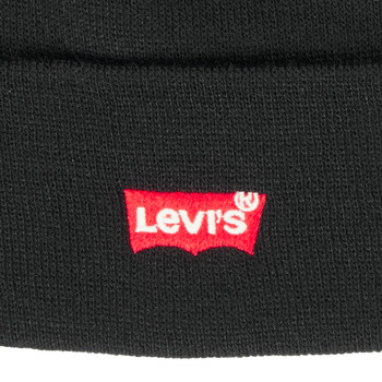Levi's RED BATWING EMBROIDERED SLOUCHY BEANIE Black