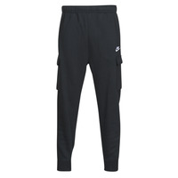 material Men Tracksuit bottoms Nike M NSW CLUB PANT CARGO BB Black / White