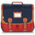 Bags Boy School bags Tann's ARTHUR CARTABLE 41CM Marine / Red