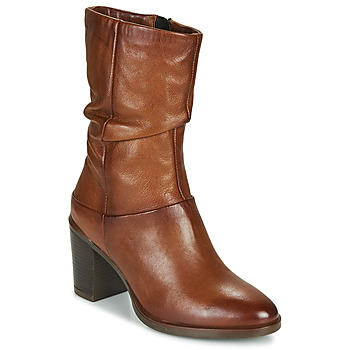 Shoes Women Boots Dream in Green NORGE Camel