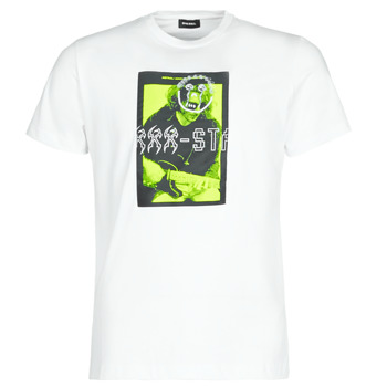 material Men short-sleeved t-shirts Diesel T-DIEGO J1 White