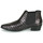 Shoes Women Mid boots Fericelli NANARUM Black / Silver