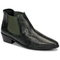 Shoes Women Mid boots Fericelli NANARUM Black / Green