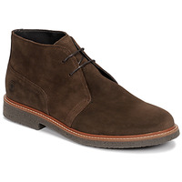 Shoes Men Mid boots Casual Attitude NETOINE Brown