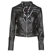 material Women Leather jackets / Imitation leather Guess NEW JONE JACKET Black