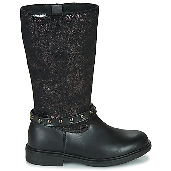 Purple Size 29 UK 11 GARVALIN Tarda Girl's Long Leather Side Zip Boots 141623 