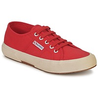 Shoes Low top trainers Superga 2750 CLASSIC Brown / Red