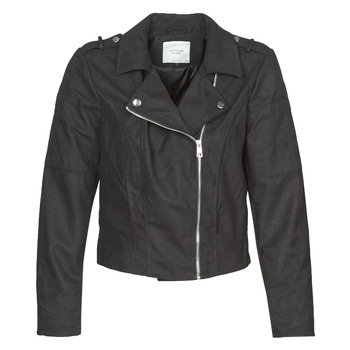 material Women Leather jackets / Imitation leather JDY JDYNEW PEACH Black