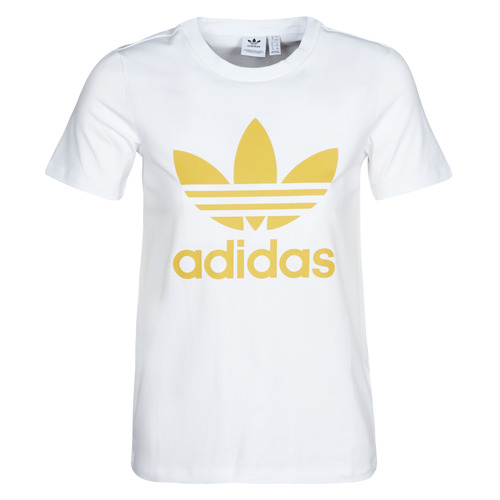 adidas white trefoil shirt