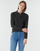 material Women long-sleeved polo shirts Lacoste PF5464 Black