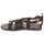 Shoes Men Sandals Dream in Green QUESELLE Brown