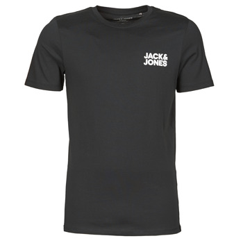 material Men short-sleeved t-shirts Jack & Jones JJECORP LOGO Black