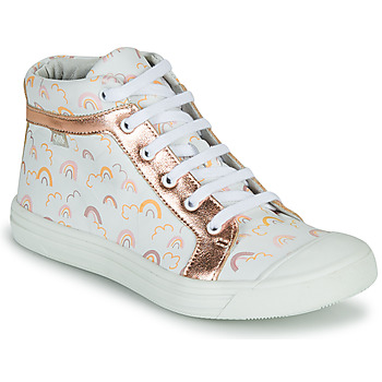 Shoes Girl High top trainers GBB LEOZIA Pink
