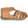 Shoes Girl Sandals GBB PERLE Brown