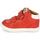 Shoes Boy High top trainers GBB MORISO Red