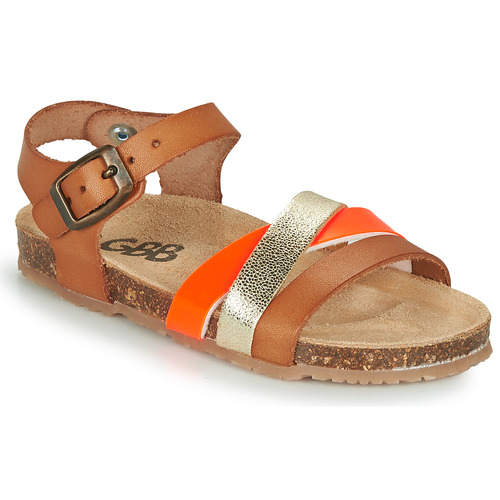 Shoes Girl Sandals GBB LULUNE Brown