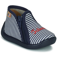 Shoes Girl Slippers GBB APOMO Blue / White