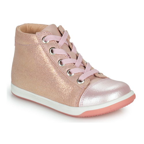 Shoes Girl High top trainers Little Mary VITAMINE Pink