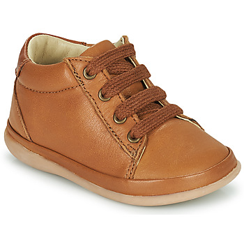 Shoes Children High top trainers Little Mary GAMBARDE Brown