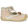 Shoes Girl Sandals Little Mary GENTIANE Beige