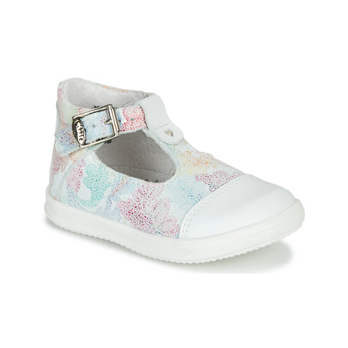 Shoes Girl Sandals Little Mary VALSEUSE White / Multicolour