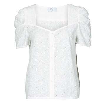 material Women Blouses Betty London OOPSO White