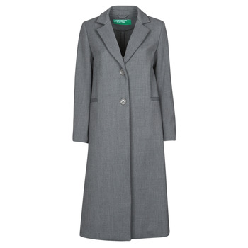 material Women coats Benetton  Grey