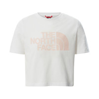 material Girl short-sleeved t-shirts The North Face EASY CROPPED TEE White