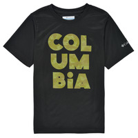 Clothing Boy short-sleeved t-shirts Columbia GRIZZLY GROVE Black