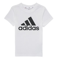 Clothing Boy short-sleeved t-shirts adidas Performance B BL T White