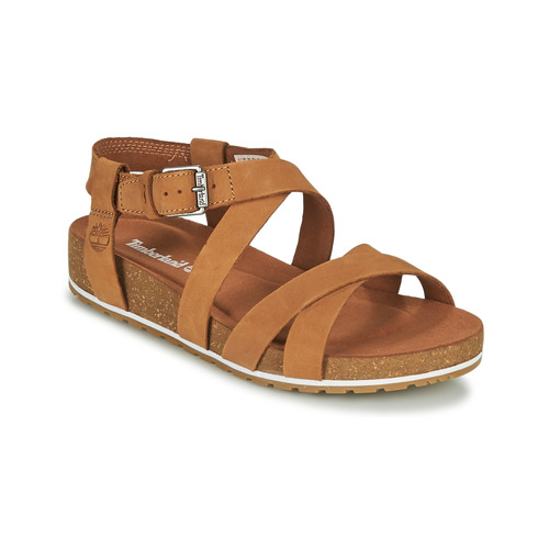 Timberland MALIBU WAVES ANKLE Cognac - delivery | Spartoo Europe - Shoes Sandals 75,20 €