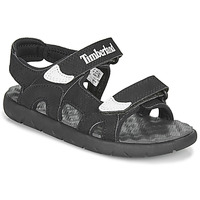 Shoes Boy Sandals Timberland PERKINS ROW 2-STRAP Black