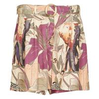 material Women Shorts / Bermudas Desigual ETNICAN Multicolour