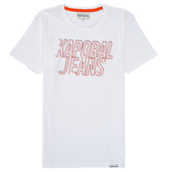 material Boy short-sleeved t-shirts Kaporal MAIL White