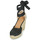 Shoes Women Espadrilles Castaner CARINA Black / Gold