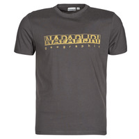 material Men short-sleeved t-shirts Napapijri SALLAR SS Grey / Dark