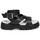 Shoes Women Sandals Fru.it 6757-100-NERO Black