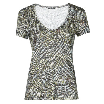 material Women short-sleeved t-shirts One Step MILLET Kaki