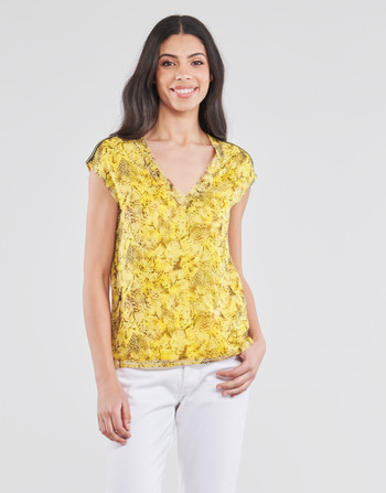 material Women Blouses One Step CALI Yellow
