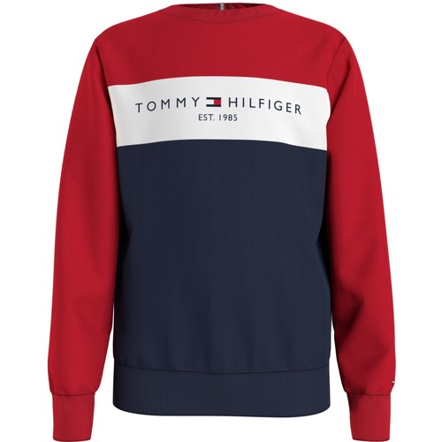 Tommy Hilfiger KB0KB06596-0SM Multicolour - Fast delivery Spartoo Europe - material sweaters Child 103,20 €