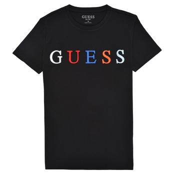 material Boy short-sleeved t-shirts Guess H1RJ04-K8HM0-BLK Black