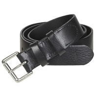 Accessorie Men Belts Polo Ralph Lauren OFFC PLQ RLR-CASUAL-SMOOTH LEATHER Black