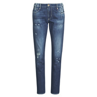 material Women Boyfriend jeans Le Temps des Cerises 200/43 LIOR Blue