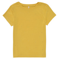 material Girl short-sleeved t-shirts Only KONMOULINS Yellow