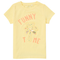 material Girl short-sleeved t-shirts Name it NMFFEFA Yellow