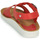 Shoes Women Sandals Kickers ODILOO Red