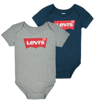 Clothing Children Sleepsuits Levi's NL0243-C87 Grey / Marine