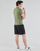 material Men short-sleeved polo shirts Lacoste POLO SLIM FIT PH4012 Kaki