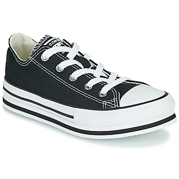 Shoes Girl Low top trainers Converse CHUCK TAYLOR ALL STAR EVA LIFT EVERYDAY EASE OX Black