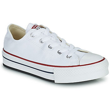 Shoes Girl Low top trainers Converse CHUCK TAYLOR ALL STAR EVA PLATFORM FOUNDATION OX White